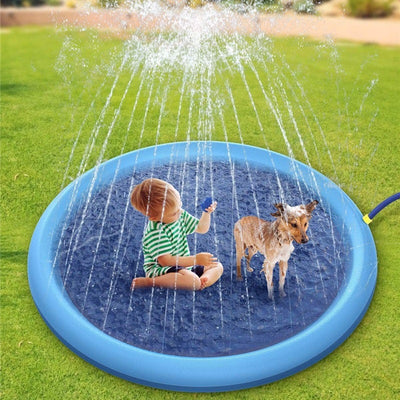 Non-Slip Splash Pad For Kids And Pet Dog