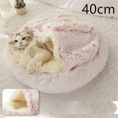 2 In 1  Cat Winter Bed