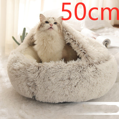 2 In 1  Cat Winter Bed