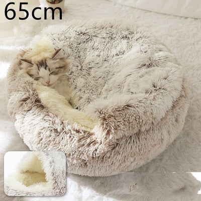 2 In 1  Cat Winter Bed