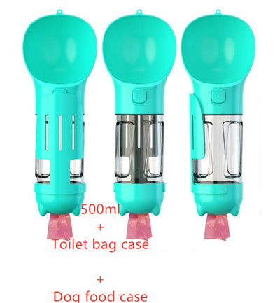 Travel 3 In 1 Dog Water Bottle