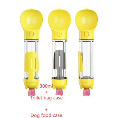 Travel 3 In 1 Dog Water Bottle