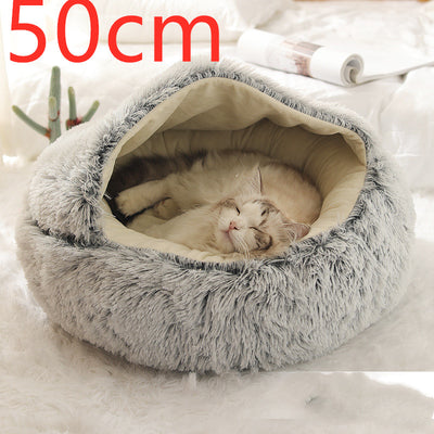 2 In 1  Cat Winter Bed