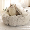 2 In 1  Cat Winter Bed