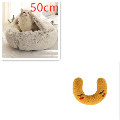 2 In 1  Cat Winter Bed