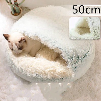 2 In 1  Cat Winter Bed