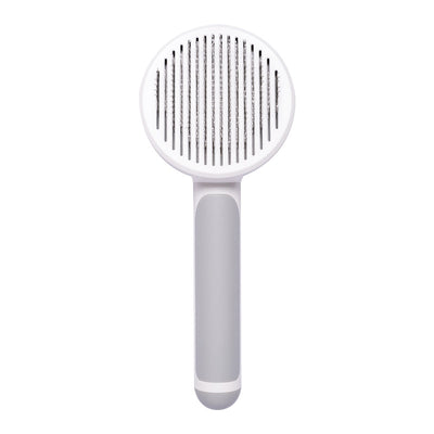 Hand-held Steel Wire Self-cleaning Comb