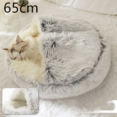 2 In 1  Cat Winter Bed