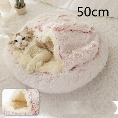 2 In 1  Cat Winter Bed