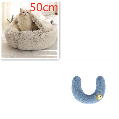 2 In 1  Cat Winter Bed