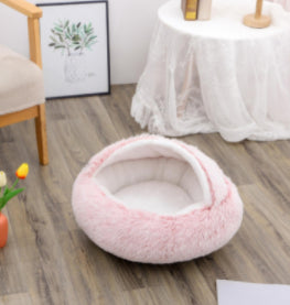 2 In 1  Cat Winter Bed